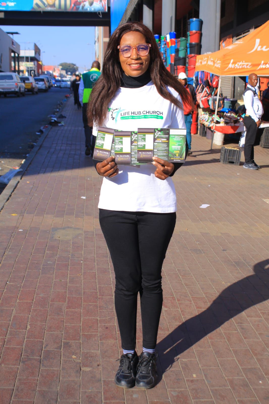 Clothing donation drive