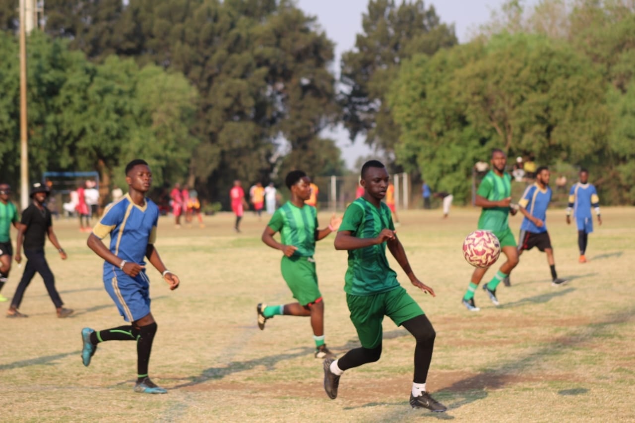 Goal celebration after scoring